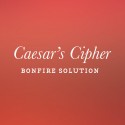 Bonfire: Caesar’s Cipher Solution